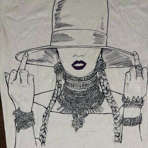 White Beyonce, I Aint Sorry, Women's, S, T-shirt